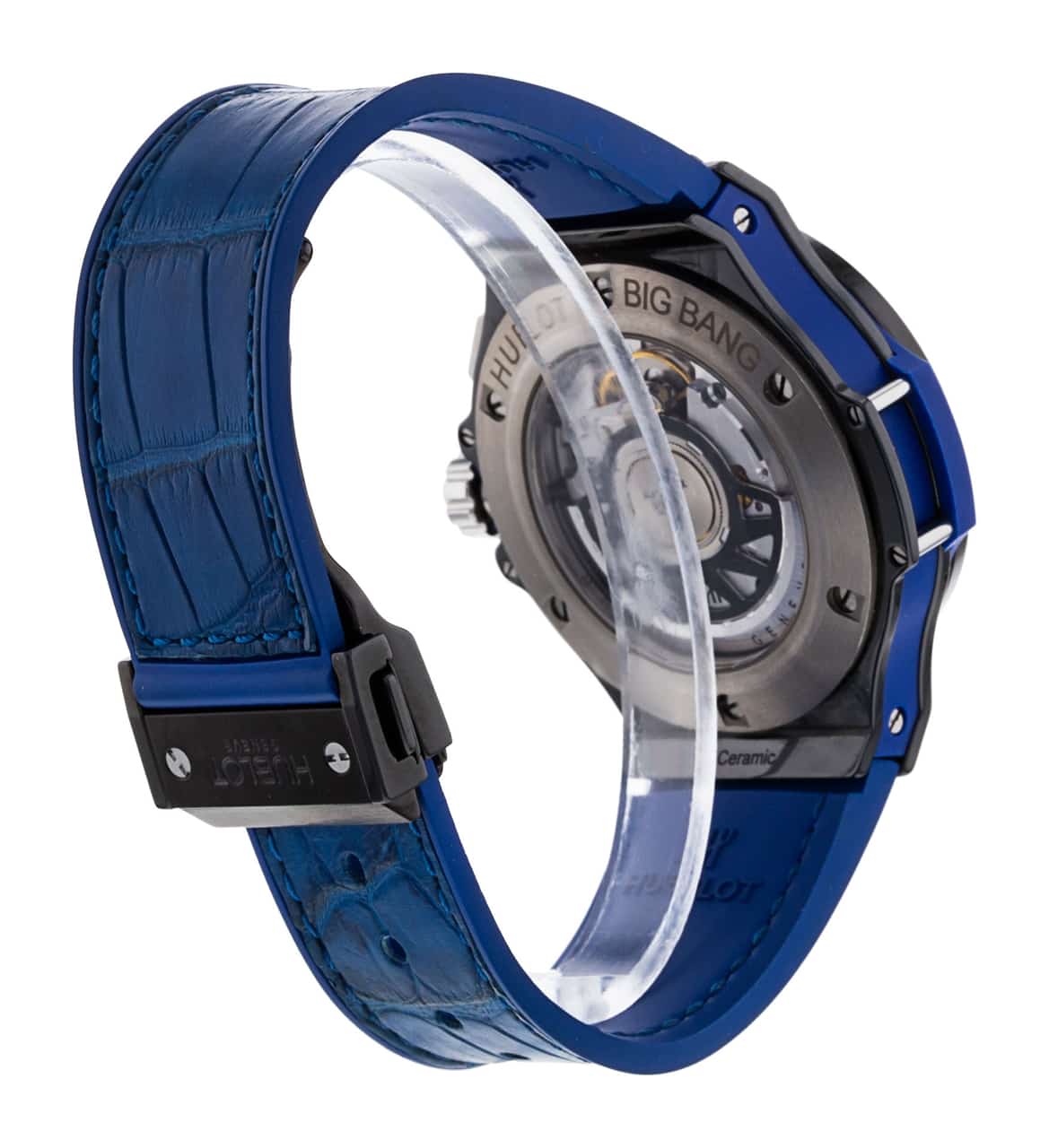 Hublot Tutti Frutti Blue Quarter Arabic Dial